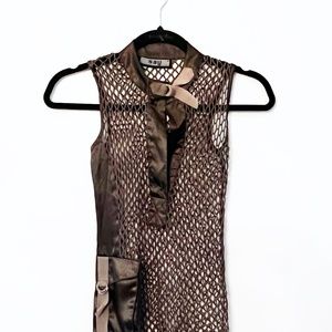 Contemporary edgy vest by Say